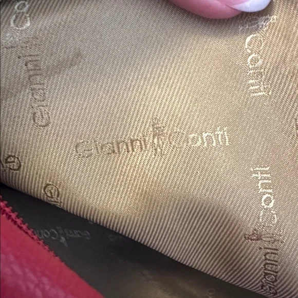 EUC Gianni Conti Leather Shoulder Bag - Picture 10 of 10